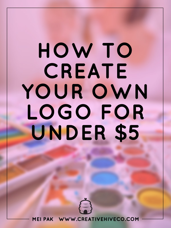 How to make your own logo for under 5