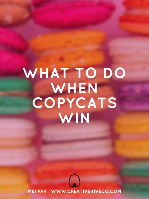 What to do when copycats win