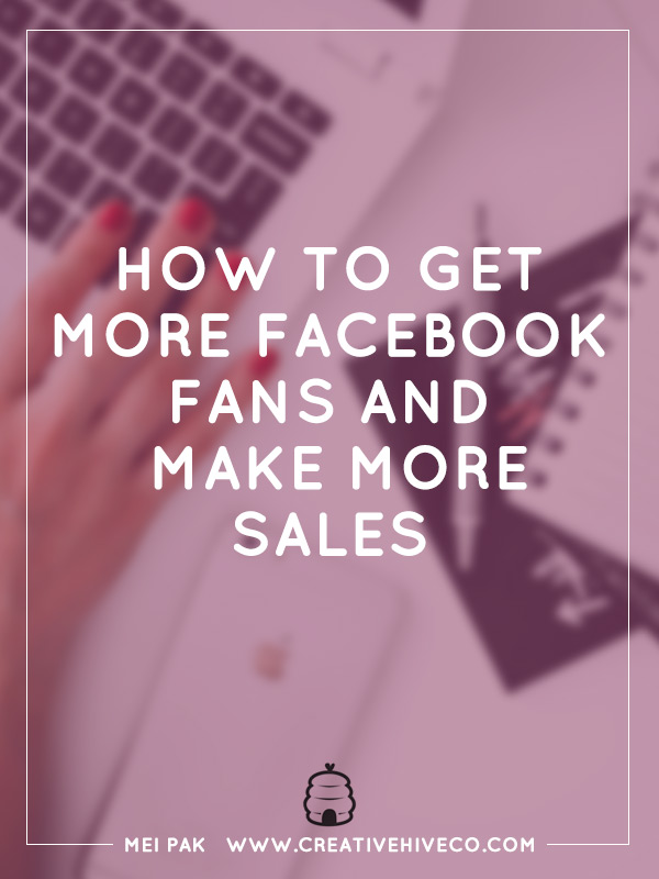 How to get more Facebook fans and make more sales