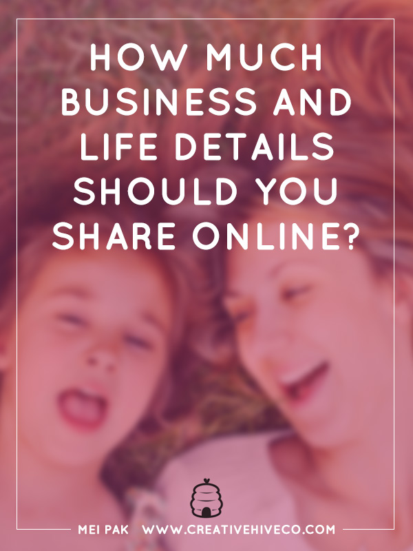 How much business and life details do you share online?