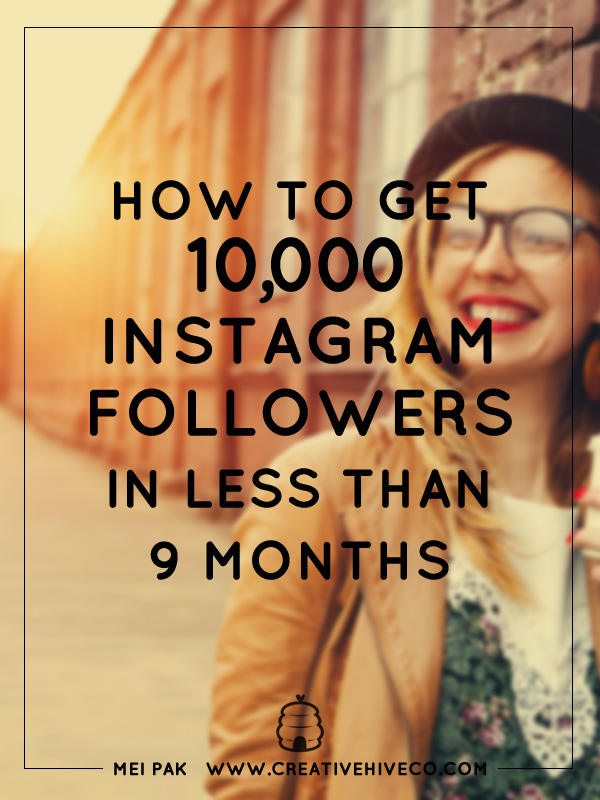 How to get 10k Instagram followers in less than 9 months