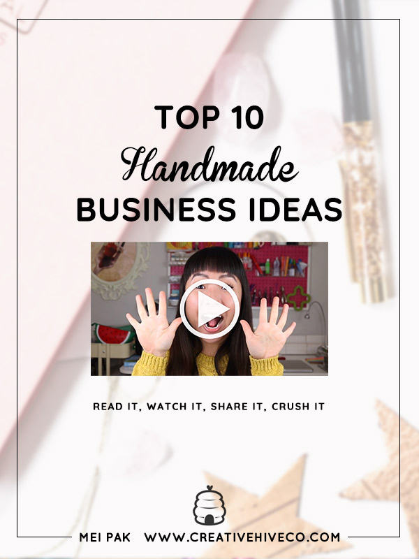 Top 10 Handmade Business Ideas | Creative Hive